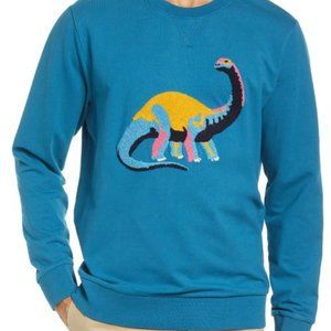 Bonobos | Shirts | Bonobos Dinosaur Crewneck Blue Medium | Poshmark
